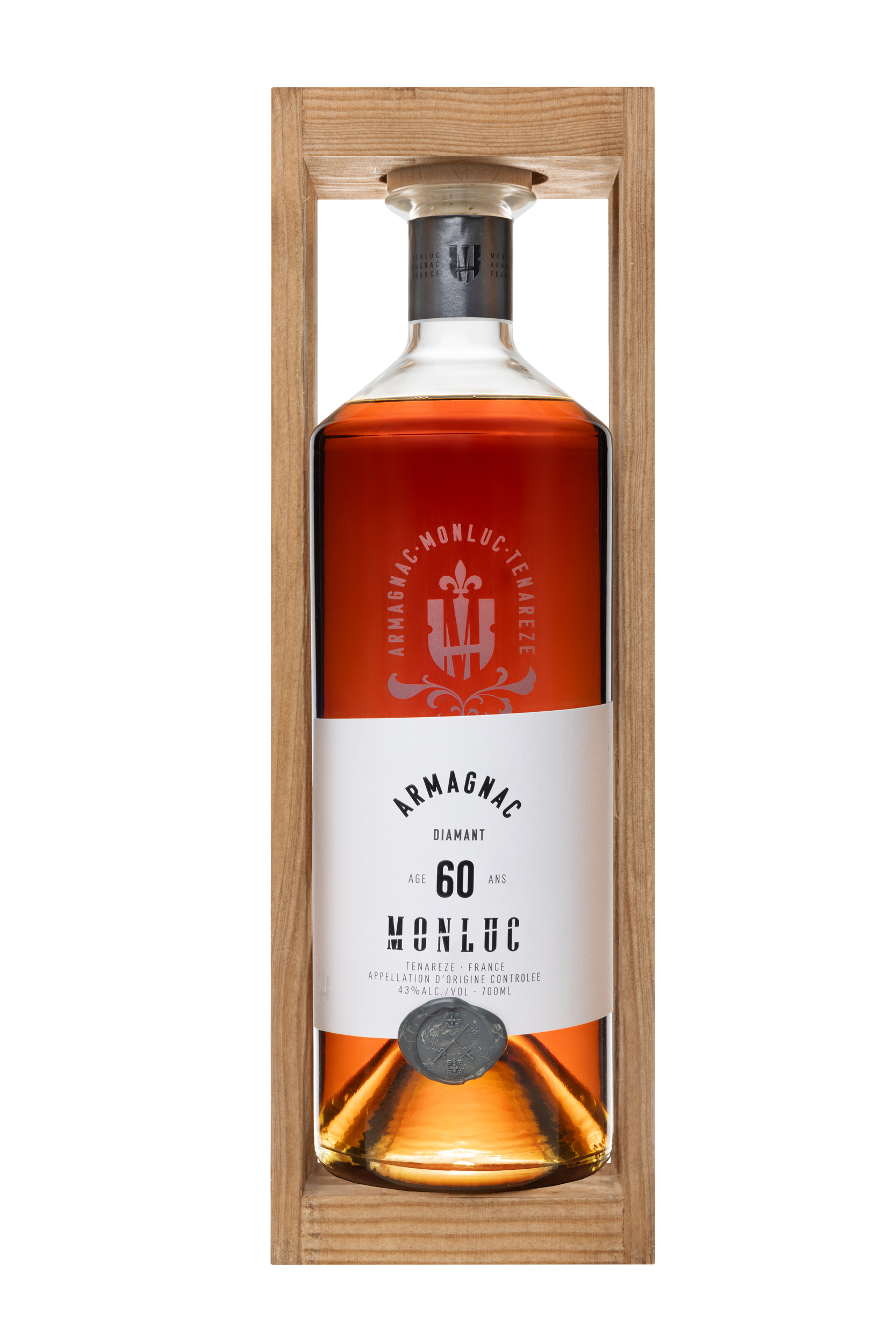 Armagnac Monluc 60 ans Ténarèze Diamant